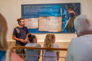 Visites guidées de la source de l'eau minérale de Quézac