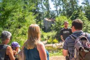 Visites guidées de la source de l'eau minérale de Quézac