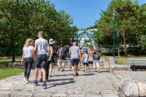 Visite guidée de la source de l'eau de Quézac